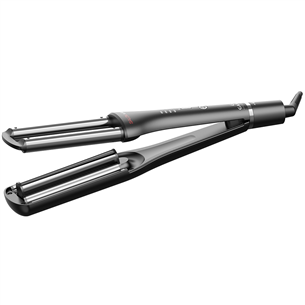 Plaukų garbanojimo žnyplės GA.MA Salon Curl, Waves, 160-220 °C, juodos Prekė - PC5009