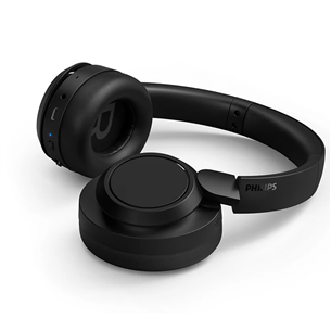 Belaidės ausinės Philips TAH6509, juodos Prekė - TAH6509BK/00