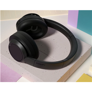 Belaidės ausinės Philips TAH6509, juodos Prekė - TAH6509BK/00