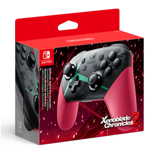 Belaidis žaidimų pultelis Nintendo Switch Pro Xenoblade, juodas/raudonas Prekė - 4902370537734
