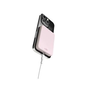 Išorinė baterija Puro Mini Power Mag, 4200 mAh, MagSafe, USB-C, rožinė Prekė-PUFCBB40P2MAGROSE