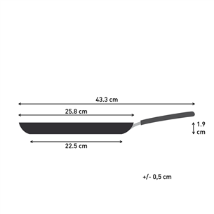 Blynų keptuvė Tefal So'Light, 25 cm Prekė - H0563842