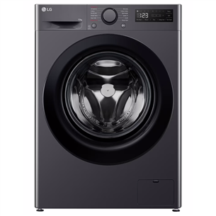 LG, 10 кг, глубина 56,5 см, 1400 об/мин, черный - Стиральная машина с передней загрузкой Товар - F4WR510SBM.AMBQWMR F4WR510SBM.AMBQWMR