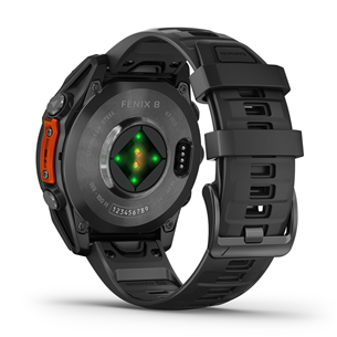 Išmanusis laikrodis Garmin Fenix 8, 47 mm, tamsiai pilkas Prekė - 010-02904-00
