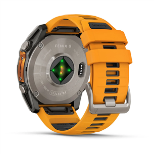 Išmanusis laikrodis Garmin Fenix 8 Sapphire, 51 mm, titano Prekė - 010-02905-11