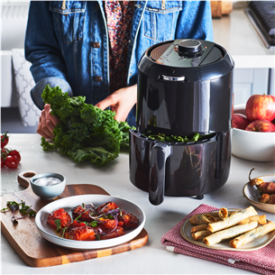 Tefal EasyFry Compact, 1030 W, black - Air fryer Item - EY1018