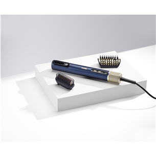 Plaukų formavimo šukos Babyliss Air Wand, mėlynos Prekė-AS6550E