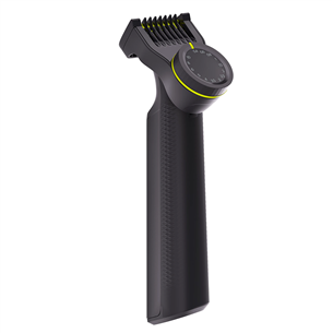Kūno ir barzdos skustuvas Philips OneBladePro 360 Face + body, juodas Prekė-QP6542/15