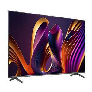 Televizorius, juodas - Hisense E7NQ PRO, 55'', 4K UHD, QLED  Prekė-55E7NQPRO