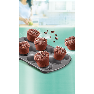Keksiukų forma Tefal Easybake, 12 keksiukų, 38 X 27 cm   Prekė-J1745074