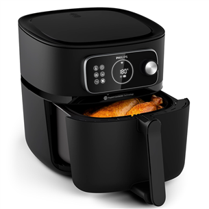 Philips Airfryer Combi XXL Connected, 8,3 L, 2200 W, juoda - Gruzdintuvė   Prekė-HD9876/90