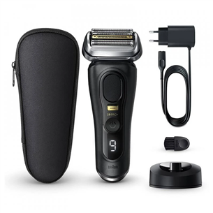 Braun Series 9 Pro, juoda - Skustimosi mašinėlė 9510S