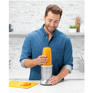 Nutribullet Pro, 900 W, 0,95 L, sidabro spalvos - Blenderis