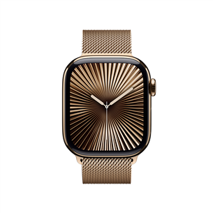 Apple watch rustproof space grey with gold band
