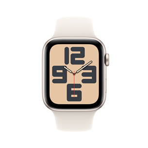Išmanusis laikrodis Apple Watch SE, 44 mm, GPS + Cellular, sport band, S/M, starlight aluminium / starlight  Prekė-MXGT3ET/A