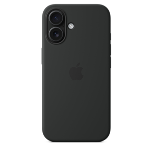 Dėklas Apple Silicone Case with Magsafe, iPhone 16, juodas Prekė-MYY13ZM/A MYY13ZM/A