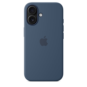 Dėklas  Apple Silicone Case with Magsafe, iPhone 16, denim   Prekė-MYY23ZM/A MYY23ZM/A