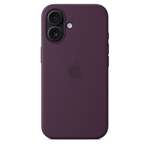 Dėklas Apple Silicone Case with Magsafe, iPhone 16, plum    Prekė-MYY43ZM/A MYY43ZM/A