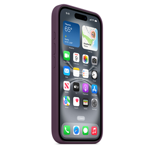 Dėklas Apple Silicone Case with Magsafe, iPhone 16, plum    Prekė-MYY43ZM/A
