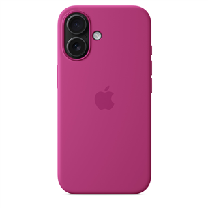 Dėklas Apple Silicone Case with Magsafe, iPhone 16, fuchsia   Prekė-MYY53ZM/A MYY53ZM/A