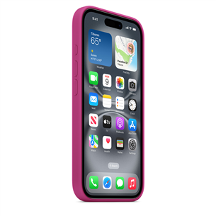 Dėklas Apple Silicone Case with Magsafe, iPhone 16, fuchsia   Prekė-MYY53ZM/A