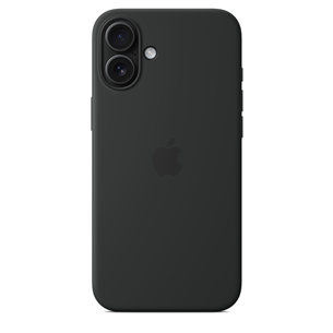 Dėklas Apple Silicone Case with Magsafe, iPhone 16 Plus, juodas Prekė-MYY93ZM/A MYY93ZM/A
