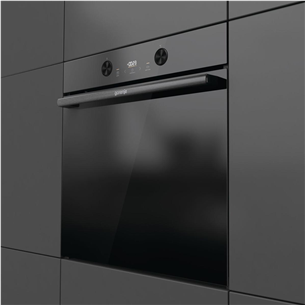 Įmontuojama orkaitė Gorenje, 77 L, juoda Prekė-BOS6737E20FBG