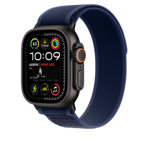 Apple Trail Loop, 49 mm, M/L, black titanium, blue - Dirželis