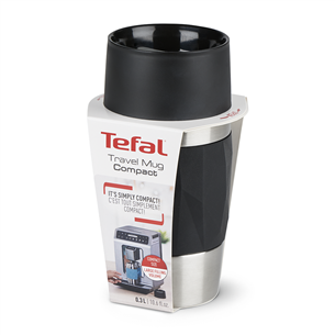 Kelioninis puodelis  Tefal, 0,3 L, juodas   Prekė-N2160110