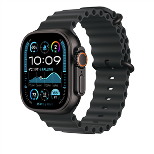 Apple Ocean Band, 49 mm, black titanium, black - Dirželis