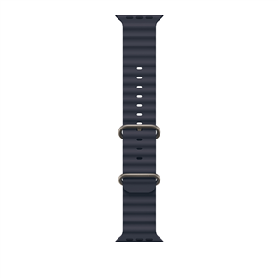 Apple Ocean Band, 49 mm, natural titanium, navy - Dirželis MXTH3ZM/A