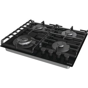 Gorenje, plotis 60 cm, juoda - Kaitlentė