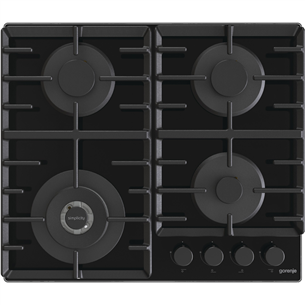 Gorenje, plotis 60 cm, juoda - Kaitlentė