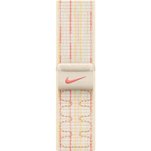 Apple Nike Sport Loop, 42mm, starlight/pink - Dirželis MYJC3ZM/A