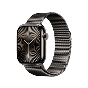 Apple Milanese Loop, 46mm, S/M, slate - Dirželis