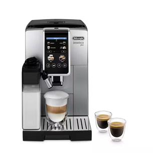 Espresso kavos aparatas  Delonghi Dinamica Plus, sidabrinis    Prekė-ECAM380.85.SB ECAM380.85.SB