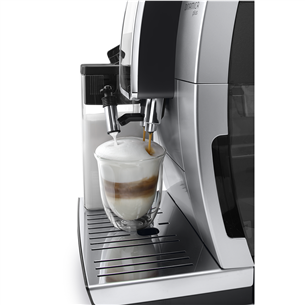 Espresso kavos aparatas  Delonghi Dinamica Plus, sidabrinis    Prekė-ECAM380.85.SB