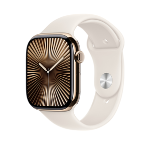 Apple Sport Band, 46 mm, S/M, starlight - Dirželis