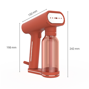 Rankinis garintuvas SteamOne RUST400, 2000 W, raudona