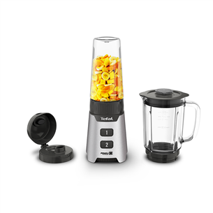 Trintuvas + Gertuvė Tefal Minimix, 400 W, sidabrinis   Prekė-BL16GE30