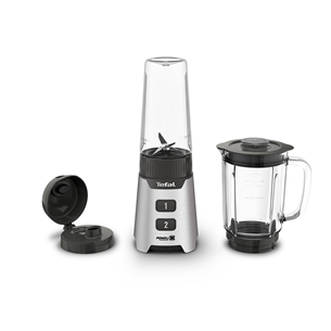 Trintuvas + Gertuvė Tefal Minimix, 400 W, sidabrinis   Prekė-BL16GE30