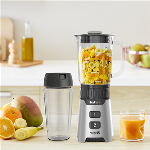 Trintuvas + Gertuvė Tefal Minimix, 400 W, sidabrinis   Prekė-BL16GE30