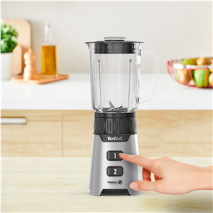 Trintuvas + Gertuvė Tefal Minimix, 400 W, sidabrinis   Prekė-BL16GE30