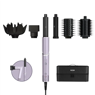 Plaukų formavimo šukos Shark FlexStyle 5-in-1, 1400 W, šviesiai violetinės Prekė - HD440PLEU HD440PLEU