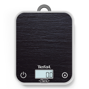 Tefal Optiss, tamsiai pilkos - Virtuvinės svarstyklės BC50D2V0
