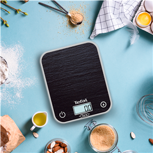 Tefal Optiss, tamsiai pilkos - Virtuvinės svarstyklės