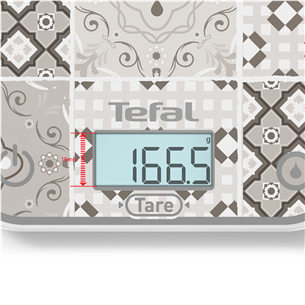 Tefal Optiss, mozaic - Virtuvinės svarstyklės