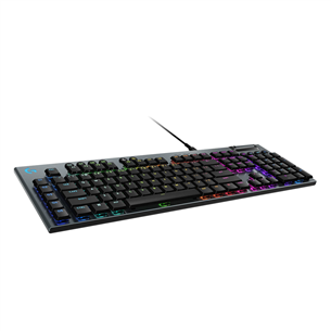 Klaviatūra Logitech G915 X, tactile, SWE, juoda   Prekė-920-012940
