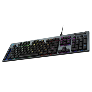 Klaviatūra Logitech G915 X, tactile, US, juoda   Prekė-920-012942