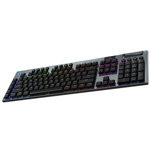 Belaidė klaviatūra Logitech G915 X Lightspeed, clicky, SWE, juoda Prekė-920-012707